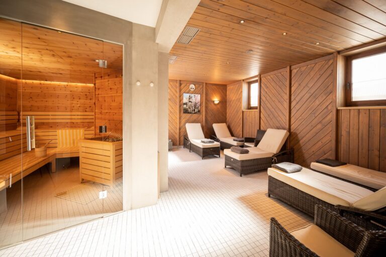 Sauna mit Ruheraum