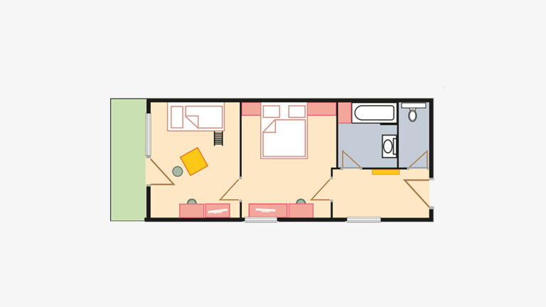 Familienappartement »Spielberg deluxe« – Skizze